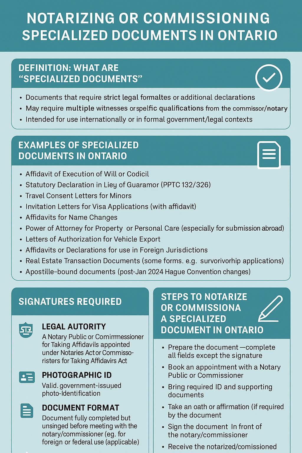 Specialized Documents